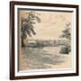 Greenwich Palace from Observatory Hill, 1902-Thomas Robert Way-Framed Giclee Print