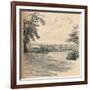 Greenwich Palace from Observatory Hill, 1902-Thomas Robert Way-Framed Giclee Print