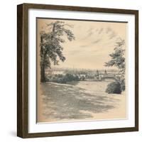 Greenwich Palace from Observatory Hill, 1902-Thomas Robert Way-Framed Giclee Print