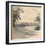 Greenwich Palace from Observatory Hill, 1902-Thomas Robert Way-Framed Giclee Print