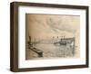 Greenwich Palace from the River, 1902-Thomas Robert Way-Framed Giclee Print