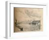 Greenwich Palace from the River, 1902-Thomas Robert Way-Framed Giclee Print