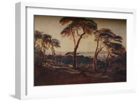 'Greenwich Park', c1822-Peter De Wint-Framed Giclee Print