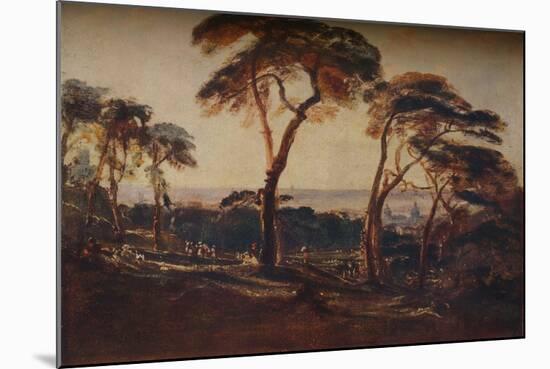 'Greenwich Park', c1822-Peter De Wint-Mounted Giclee Print