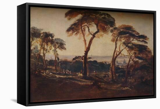 'Greenwich Park', c1822-Peter De Wint-Framed Stretched Canvas