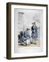 Greenwich Pensioners, 1808-John Augustus Atkinson-Framed Giclee Print