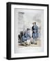 Greenwich Pensioners, 1808-John Augustus Atkinson-Framed Giclee Print