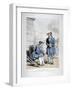 Greenwich Pensioners, 1808-John Augustus Atkinson-Framed Giclee Print