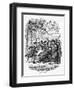 Greenwich Pensioners-George Cruikshank-Framed Art Print