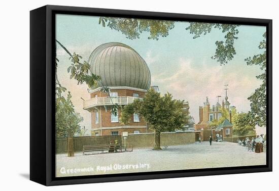 Greenwich Royal Observatory, England-null-Framed Stretched Canvas