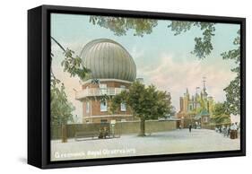 Greenwich Royal Observatory, England-null-Framed Stretched Canvas