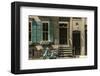 Greenwich Village Life-null-Framed Art Print