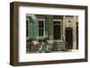 Greenwich Village Life-null-Framed Art Print