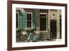 Greenwich Village Life-null-Framed Art Print