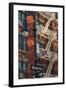 Greenwich Village Street Sign.-Jon Hicks-Framed Photographic Print