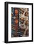 Greenwich Village Street Sign.-Jon Hicks-Framed Photographic Print