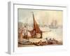 Greenwich watercolour-Thomas Rowlandson-Framed Giclee Print