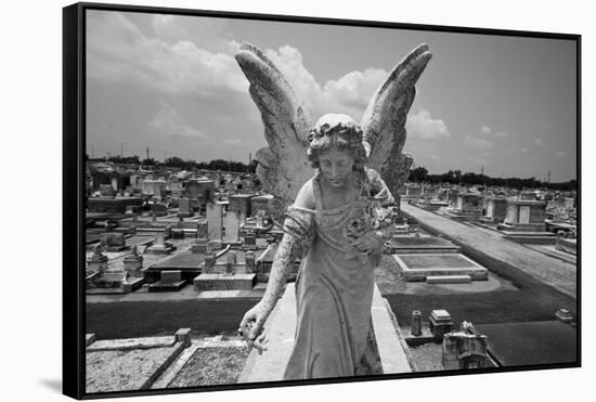 Greenwood Cemetery, New Orleans, Louisiana-Paul Souders-Framed Stretched Canvas