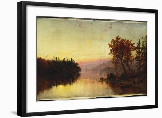 Greenwood Lake at Twilight, 1873-Jasper Francis Cropsey-Framed Giclee Print