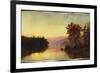 Greenwood Lake at Twilight, 1873-Jasper Francis Cropsey-Framed Giclee Print