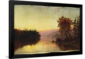 Greenwood Lake at Twilight, 1873-Jasper Francis Cropsey-Framed Giclee Print