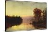 Greenwood Lake at Twilight, 1873-Jasper Francis Cropsey-Stretched Canvas