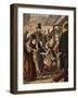 Greeting at the Train Station-A. Kronheim-Framed Giclee Print