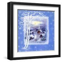 Greeting Card - Churches, Silent Night, National Museum of American History-null-Framed Art Print