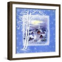 Greeting Card - Churches, Silent Night, National Museum of American History-null-Framed Art Print