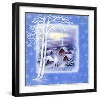 Greeting Card - Churches, Silent Night, National Museum of American History-null-Framed Art Print