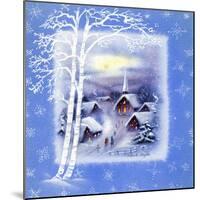 Greeting Card - Churches, Silent Night, National Museum of American History-null-Mounted Art Print