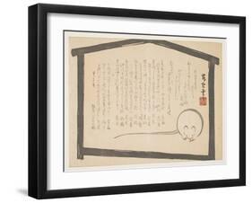 Greeting of the New Year of the Rat, January 1864-Buun-Framed Giclee Print