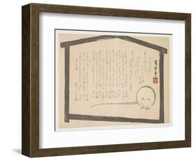 Greeting of the New Year of the Rat, January 1864-Buun-Framed Giclee Print