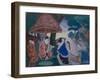 Greeting the Newlyweds, 1913-Boris Dmitryevich Grigoriev-Framed Giclee Print