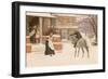 Greeting the Postman-Robert Walker Macbeth-Framed Giclee Print