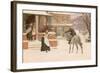 Greeting the Postman-Robert Walker Macbeth-Framed Giclee Print