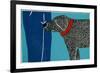 Greeting Visitors Bad Dog-Stephen Huneck-Framed Giclee Print