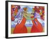 Greetings, 2003-04-Jeanette Lassen-Framed Giclee Print