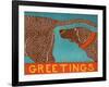 Greetings Choc-Stephen Huneck-Framed Giclee Print