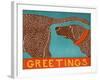 Greetings Choc-Stephen Huneck-Framed Giclee Print