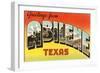 Greetings from Abilene, Texas-null-Framed Art Print