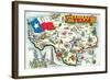 Greetings from Abilene, Texas-null-Framed Art Print