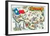 Greetings from Abilene, Texas-null-Framed Art Print