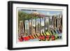 Greetings from Adirondack, New York-null-Framed Art Print