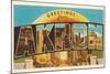 Greetings from Akron, Ohio-null-Mounted Art Print