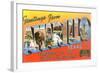 Greetings from Amarillo, Texas-null-Framed Art Print