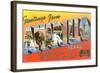 Greetings from Amarillo, Texas-null-Framed Art Print