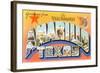 Greetings from Amarillo, Texas-null-Framed Art Print