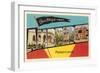 Greetings from Ambridge, Pennsylvania-null-Framed Art Print