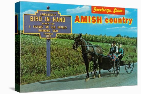 Greetings from Amish Country-null-Stretched Canvas